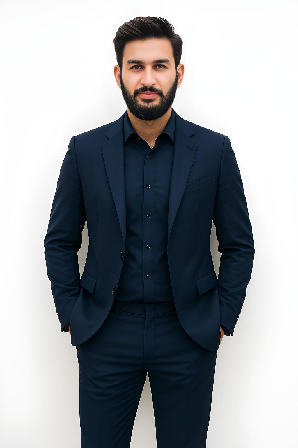 A photo of Awais Khan in a professional setting.